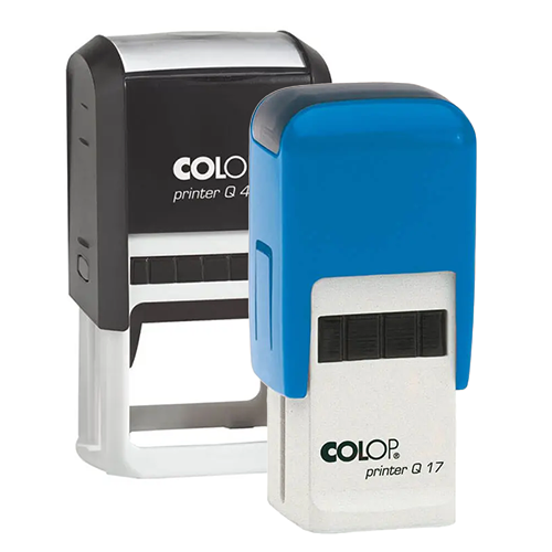 Négyzet alakú bélyegző